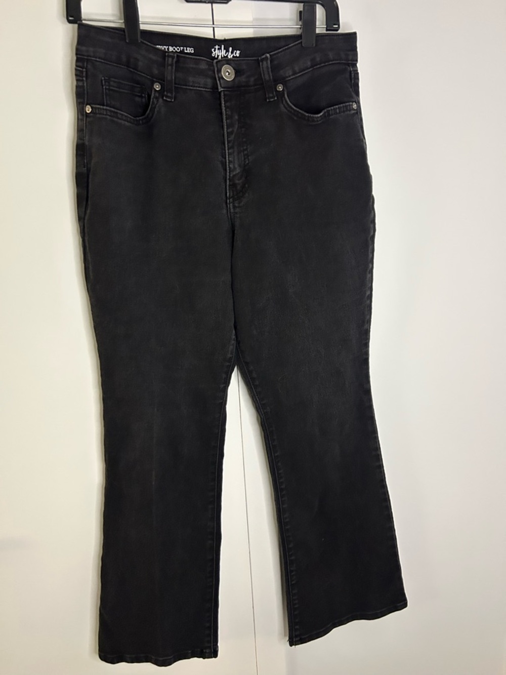 Women’s Style  & Co. Black Curvy Boot Leg Size 10P